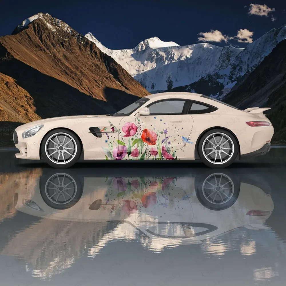 Красочные цветы, наклейка на кузов автомобиля Itasha, Виниловая наклейка на боковые кузова автомобиля, декоративная наклейка, автомобильная защитная пленка
Красочные цветы, наклейка на кузов автомобиля Itasha, Виниловая наклейка на боковые кузова автомобиля, декоративная наклейка, автомобильная защитная пленка