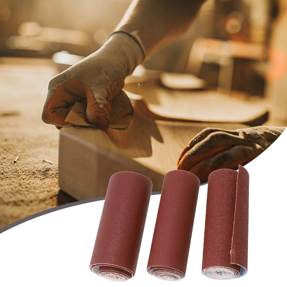 3pcs 3.28ft 80-240Grit Emery Cloth Roll Red Polishing Sandpaper For Grinding Tools Woodcarving Emery Cloth Rolls Sandpapers
3pcs 3.28ft 80-240Grit Emery Cloth Roll Red Polishing Sandpaper For Grinding Tools Woodcarving Emery Cloth Rolls Sandpapers