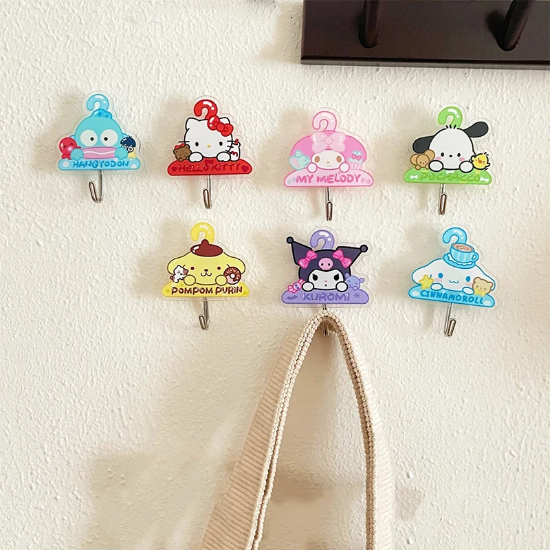 Kawaii Sanrio Hook My Melody Cinnamoroll Cute Cartoon Kuromi Student Dormitory Home Kitchen Bathroom Wall No Hole Toys Girls
Kawaii Sanrio Hook My Melody Cinnamoroll Cute Cartoon Kuromi Student Dormitory Home Kitchen Bathroom Wall No Hole Toys Girls