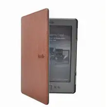 1PC Leather Cover Case for Amazon Kindle 4/5 E-book Reader 6" Inch (not fit for kindle touch)
1PC Leather Cover Case for Amazon Kindle 4/5 E-book Reader 6" Inch (not fit for kindle touch)