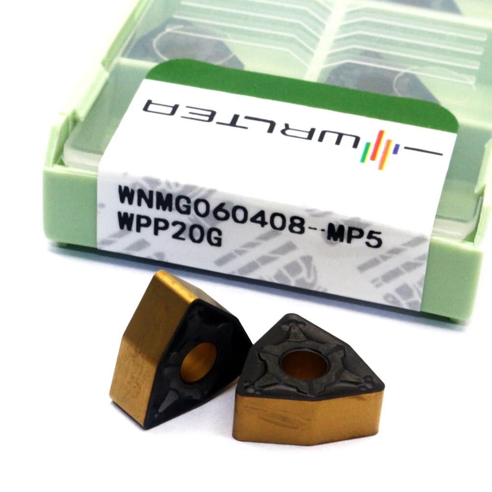 10PCS WNMG060408 MP5 WPP20G High Quality Carbide Inserts External Turning Tool CNC Lathe Cutter Tools Metal Blade
10PCS WNMG060408 MP5 WPP20G High Quality Carbide Inserts External Turning Tool CNC Lathe Cutter Tools Metal Blade