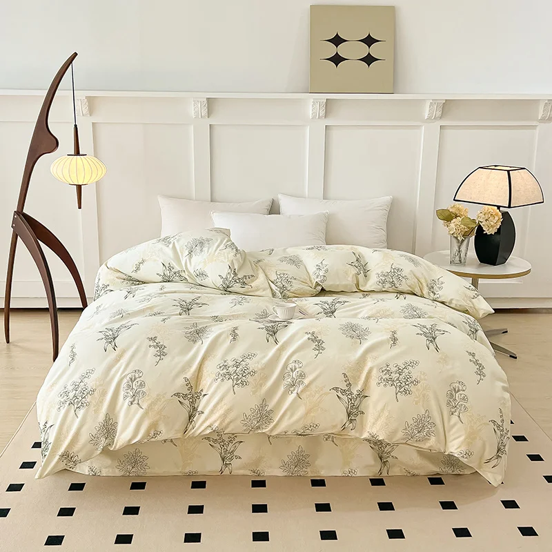 1pc 100% Pure Cotton Duvet Cover Warm Thickened Burshed Quilt Cover for Winter funda nordica cama 150 Single/Queen/King 이불커버
1pc 100% Pure Cotton Duvet Cover Warm Thickened Burshed Quilt Cover for Winter funda nordica cama 150 Single/Queen/King 이불커버