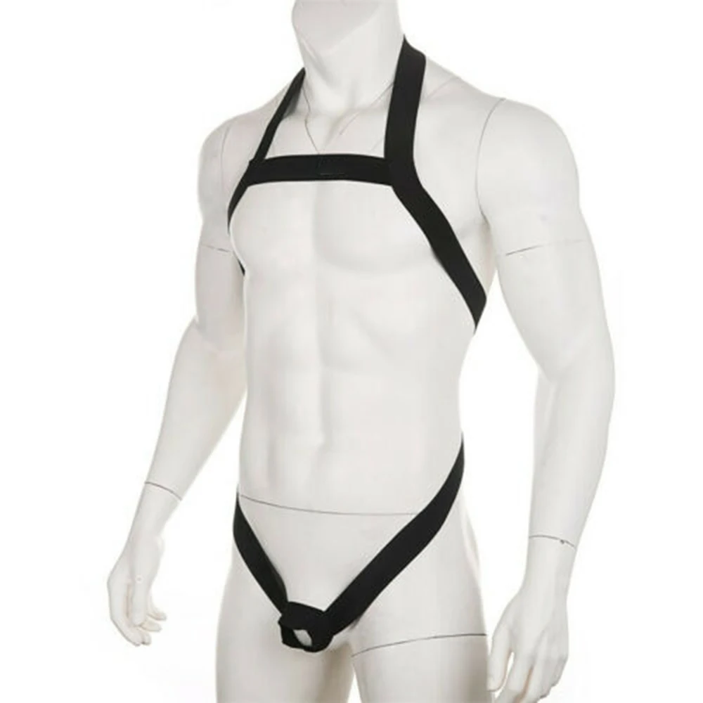 Sexy Men Stretch Band Belt Erotic G-string Breathable Full Body Straps Harness Gay Clubwear New Halter Neck Open Butt Thong
Sexy Men Stretch Band Belt Erotic G-string Breathable Full Body Straps Harness Gay Clubwear New Halter Neck Open Butt Thong