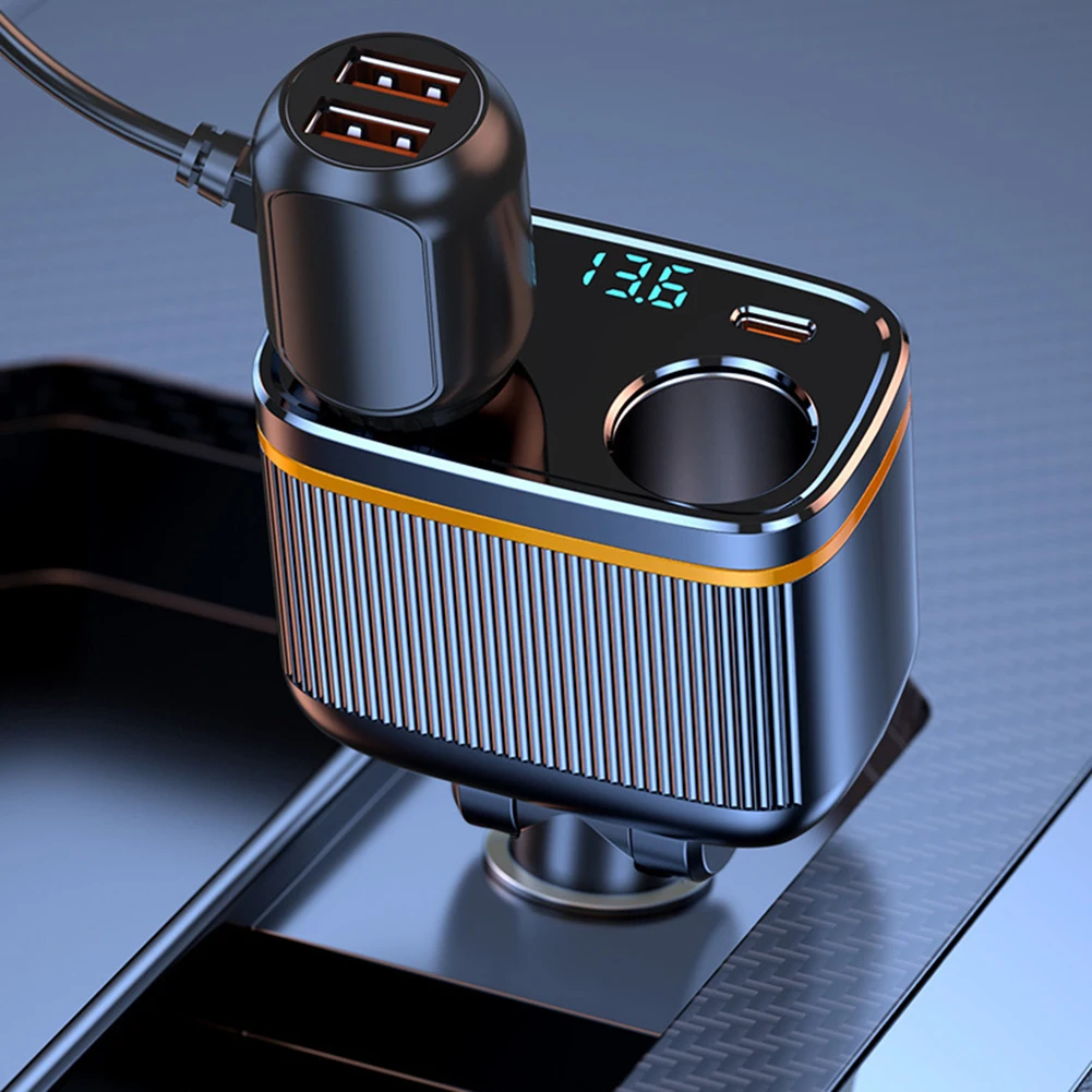 Автомобильное зарядное устройство с двумя USB-портами и двумя USB-портами, 145 вт
Автомобильное зарядное устройство с двумя USB-портами и двумя USB-портами, 145 вт
