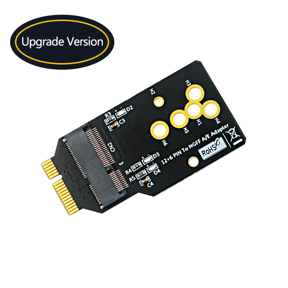 Модуль WIFI6 AX200/201/210 на 12 + 6 контактов, плата адаптера, поддержка 2230 М. 2 клавиши, A/E модуль, замена BCM94360CS2 BCM943224PCIEBT2 P9JB
Модуль WIFI6 AX200/201/210 на 12 + 6 контактов, плата адаптера, поддержка 2230 М. 2 клавиши, A/E модуль, замена BCM94360CS2 BCM943224PCIEBT2 P9JB