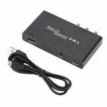Converter RCA HDMI-compatible To HDMI-compatible Converter Three-in And One-out Switch AV Converter 2 In And 1 Out
Converter RCA HDMI-compatible To HDMI-compatible Converter Three-in And One-out Switch AV Converter 2 In And 1 Out