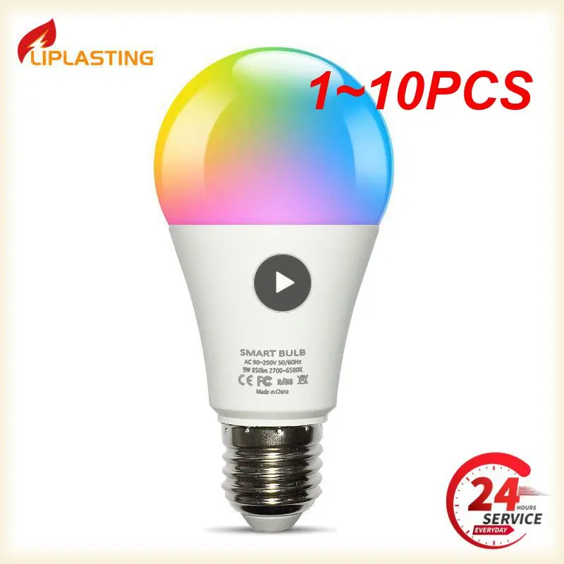 Умная лампа Tuya 15 Вт с Wi-Fi, E27, RGB, регулируемая яркость, с управлением через приложение Smart Life, Голосовое управление для дома, Alexa, 1 ~ 10 шт.
Умная лампа Tuya 15 Вт с Wi-Fi, E27, RGB, регулируемая яркость, с управлением через приложение Smart Life, Голосовое управление для дома, Alexa, 1 ~ 10 шт.