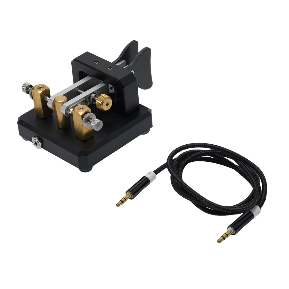 1pc Double-Ended Automatic Wrench Carbon Fiber Blades Shortwave CW Transmitter Included Stainless Steel/Brass/Aluminum Allo
1pc Double-Ended Automatic Wrench Carbon Fiber Blades Shortwave CW Transmitter Included Stainless Steel/Brass/Aluminum Allo