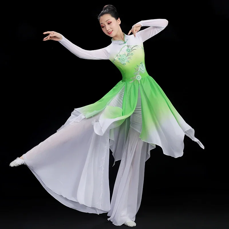 Classical National Yangko Dance Costume Women's Chinese Elegant Folk Dance Costume Fan Dance Hanfu Clothing Oriental Dress
Classical National Yangko Dance Costume Women's Chinese Elegant Folk Dance Costume Fan Dance Hanfu Clothing Oriental Dress