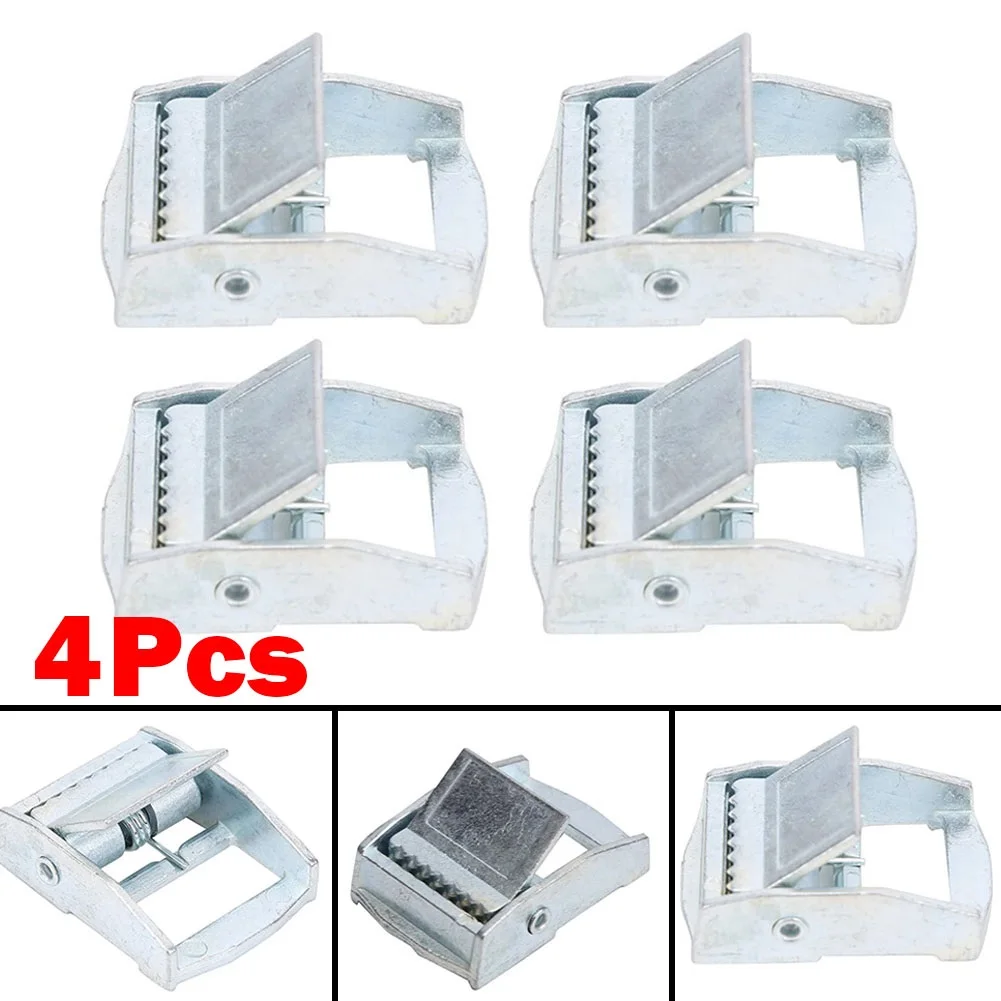 4Pcs Outdoor Camping Climbing Zinc Alloy Buckle For Heavy Duty Tie-down Cargoes Strap Fixed Tensioner Ratchet Buckle
4Pcs Outdoor Camping Climbing Zinc Alloy Buckle For Heavy Duty Tie-down Cargoes Strap Fixed Tensioner Ratchet Buckle