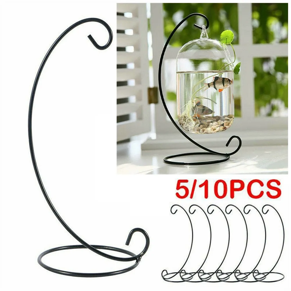 5/10pcs 9 Inch Iron Stand Bottle Holder Hanger Flower Plant Display Stand Black Hook Household Supplies Home Decoration
5/10pcs 9 Inch Iron Stand Bottle Holder Hanger Flower Plant Display Stand Black Hook Household Supplies Home Decoration