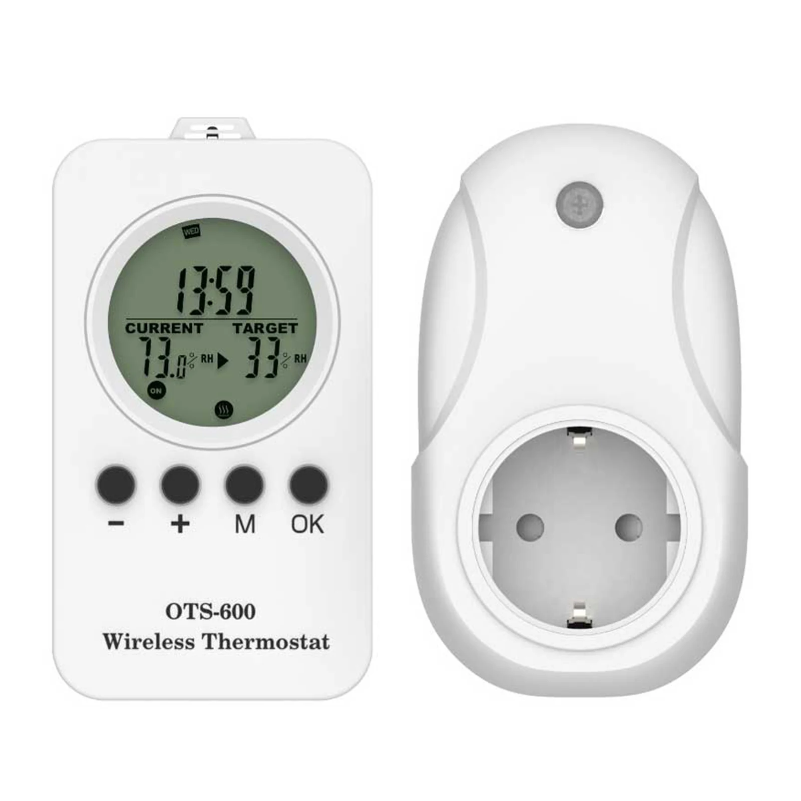 Wireless Socket LED Thermostat Heating Heating Control Temperature Cooling And Heating Wireless Thermostat Socket Home Parts
Wireless Socket LED Thermostat Heating Heating Control Temperature Cooling And Heating Wireless Thermostat Socket Home Parts