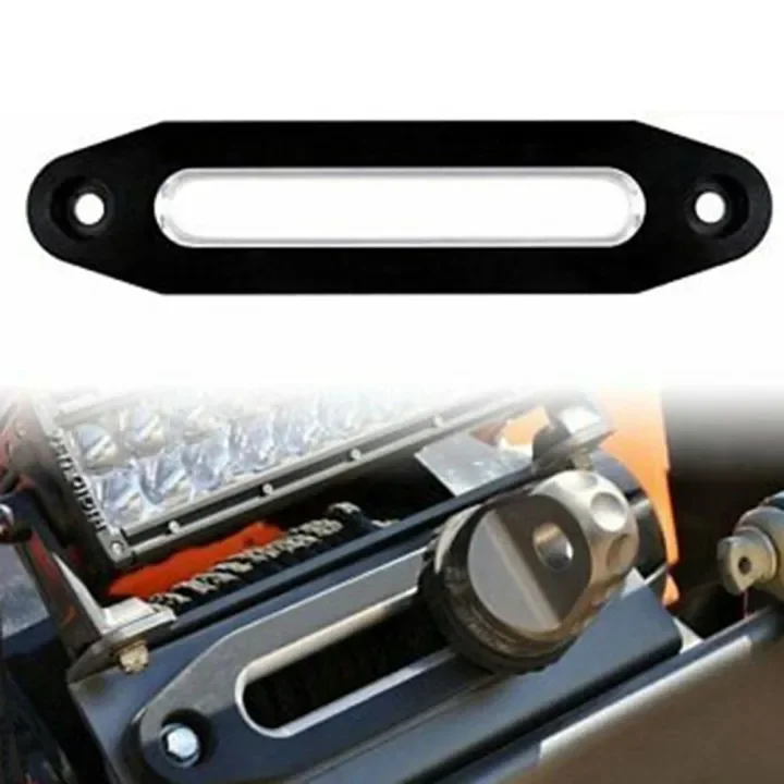 10 Inch Black Chrome Billet Aluminum Hawse Fairlead Synthetic Mount Winch Rope 15000lbs Universal Fits For The Vehicle
10 Inch Black Chrome Billet Aluminum Hawse Fairlead Synthetic Mount Winch Rope 15000lbs Universal Fits For The Vehicle