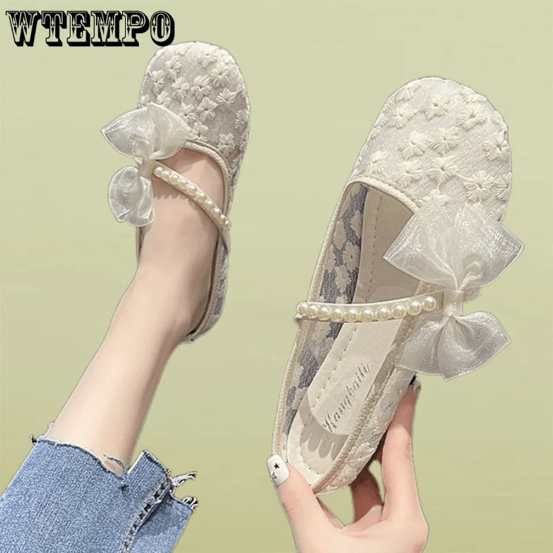 Женские туфли WTEMPO на плоской подошве, с боковым бантом и круглым носком, милые однотонные мокасины на мягкой подошве, оптовая продажа, Прямая поставка
Женские туфли WTEMPO на плоской подошве, с боковым бантом и круглым носком, милые однотонные мокасины на мягкой подошве, оптовая продажа, Прямая поставка