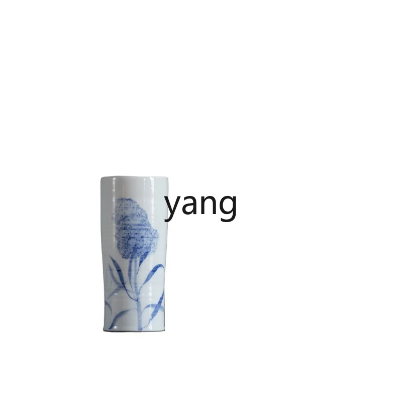 L'm'm Blue and White Hand Drawn Small Vase Jingdezhen Ceramic Household Flower Ware
L'm'm Blue and White Hand Drawn Small Vase Jingdezhen Ceramic Household Flower Ware
