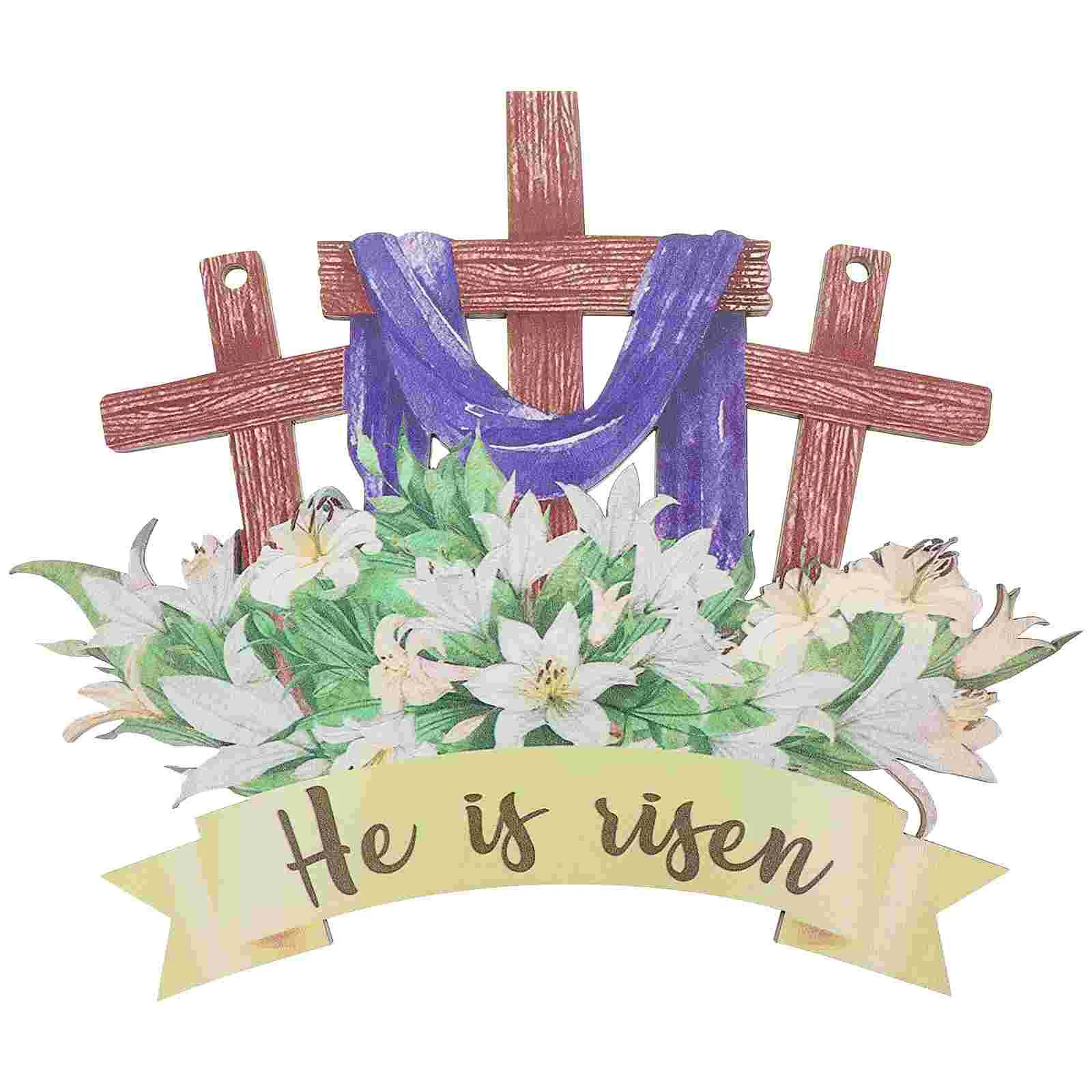 The Cross Easter House Number Flower Garland Wooden Eastern Decorations for Home
The Cross Easter House Number Flower Garland Wooden Eastern Decorations for Home
