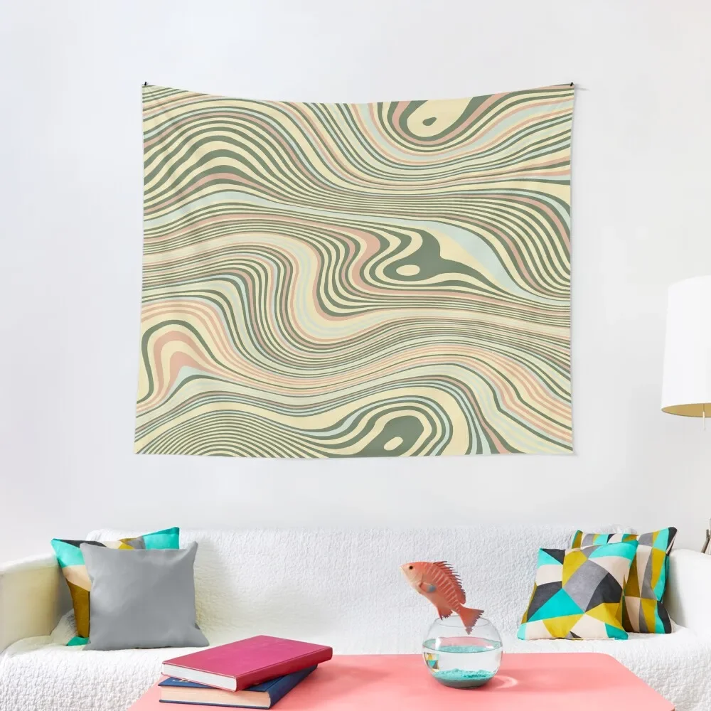 

Groovy Abstract Swirl Pattern Tapestry Room Decorations Aesthetic Japanese Room Decor Outdoor Decoration Tapestry