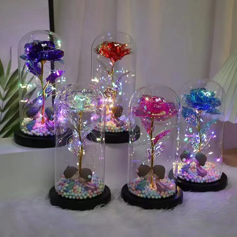 Beauty And The Beast Light Up Galaxy Rose Enchanted Forever Crystal Artificial Flower In Glass Dome Gifts For Grandma Sister
Beauty And The Beast Light Up Galaxy Rose Enchanted Forever Crystal Artificial Flower In Glass Dome Gifts For Grandma Sister