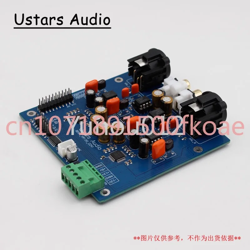 

Ustars Audio BD93 Dual AK4493 SEQ DAC Fever HiFi Decoder Kit Hard Decoding DSD Soft Control Decoder Board