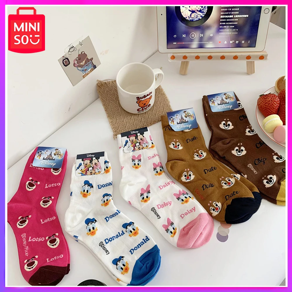 2024 Miniso New Cute Retro Cartoon Disney Donald Duck Mid Tube Socks Sports Cotton Calf Socks Women Kawaii Birthday Girl Gift 
2024 Miniso New Cute Retro Cartoon Disney Donald Duck Mid Tube Socks Sports Cotton Calf Socks Women Kawaii Birthday Girl Gift