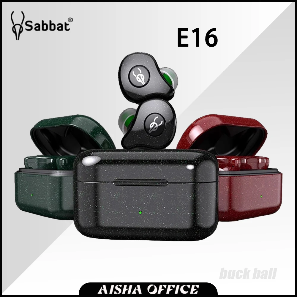 Sabbat E16 Earphones Wireless Bluetooth Earbuds Waterproof Hifi Sports In-Ear TWS Intelligent Circle Iron Earphone Qualcomm Chip
Sabbat E16 Earphones Wireless Bluetooth Earbuds Waterproof Hifi Sports In-Ear TWS Intelligent Circle Iron Earphone Qualcomm Chip
