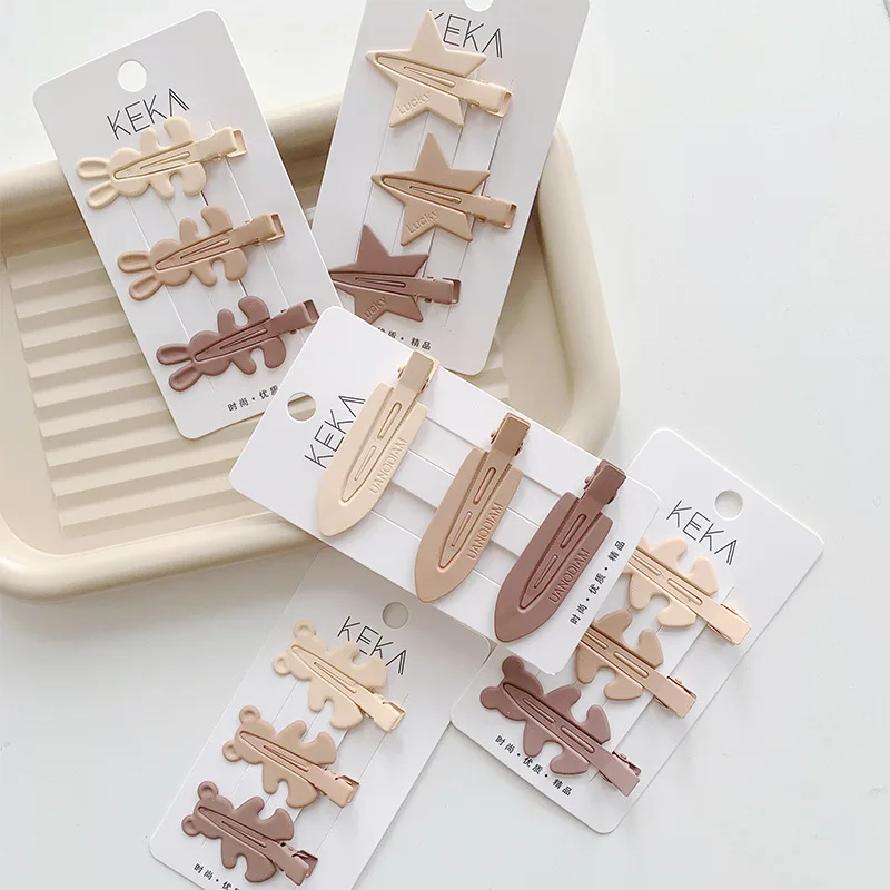 Korean Set Style Matt Brown Plaid Bobby Pins Set Fashion Water Drop Geometric Hairpins Women Solid Hair Clips Side Hair Grips
Korean Set Style Matt Brown Plaid Bobby Pins Set Fashion Water Drop Geometric Hairpins Women Solid Hair Clips Side Hair Grips