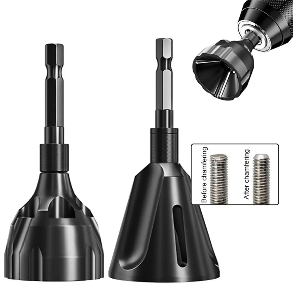 Tungsten Steel Deburring External Chamfering Tool Repairs Damaged Bolts Fixed Nuts TOP Deburring Drill Quickly Repair
Tungsten Steel Deburring External Chamfering Tool Repairs Damaged Bolts Fixed Nuts TOP Deburring Drill Quickly Repair