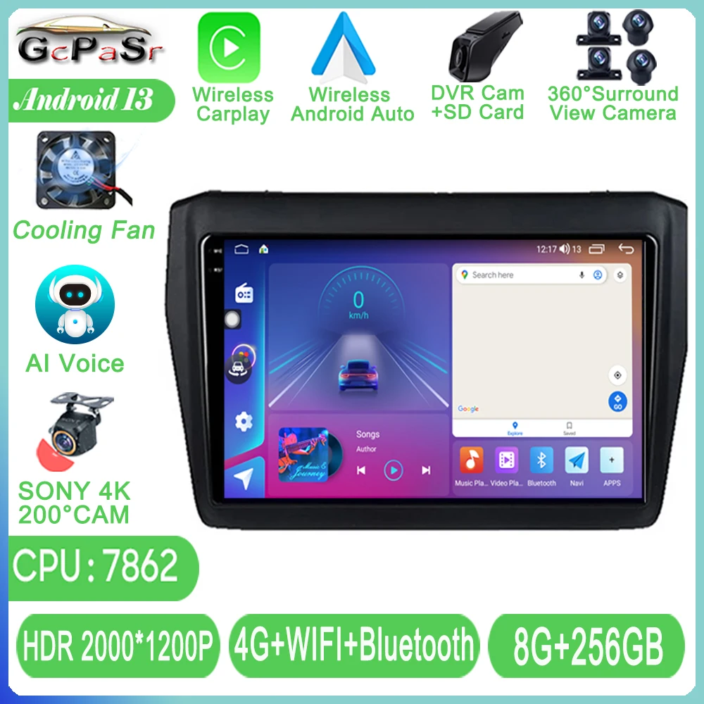 Автомагнитола на Android для Suzuki Swift 2017 2018 2019, автомобильный стерео Мультимедийный видеоплеер, головное устройство с GPS-навигацией, DSP QLED Wifi No 2din
Автомагнитола на Android для Suzuki Swift 2017 2018 2019, автомобильный стерео Мультимедийный видеоплеер, головное устройство с GPS-навигацией, DSP QLED Wifi No 2din