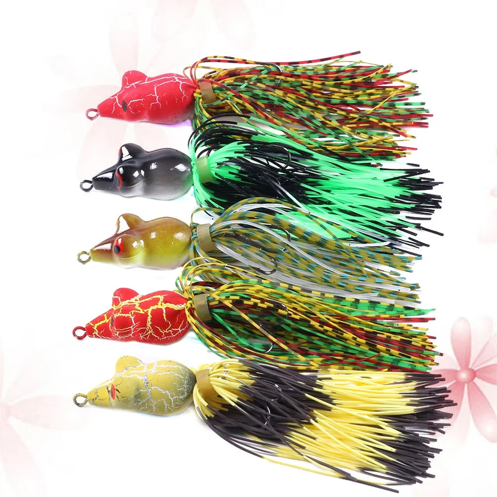 5pcs Fishing Lures 9CM Artificial Fishing Bait Fishing Hook Fishing Accessories (Five Colors)
5pcs Fishing Lures 9CM Artificial Fishing Bait Fishing Hook Fishing Accessories (Five Colors)
