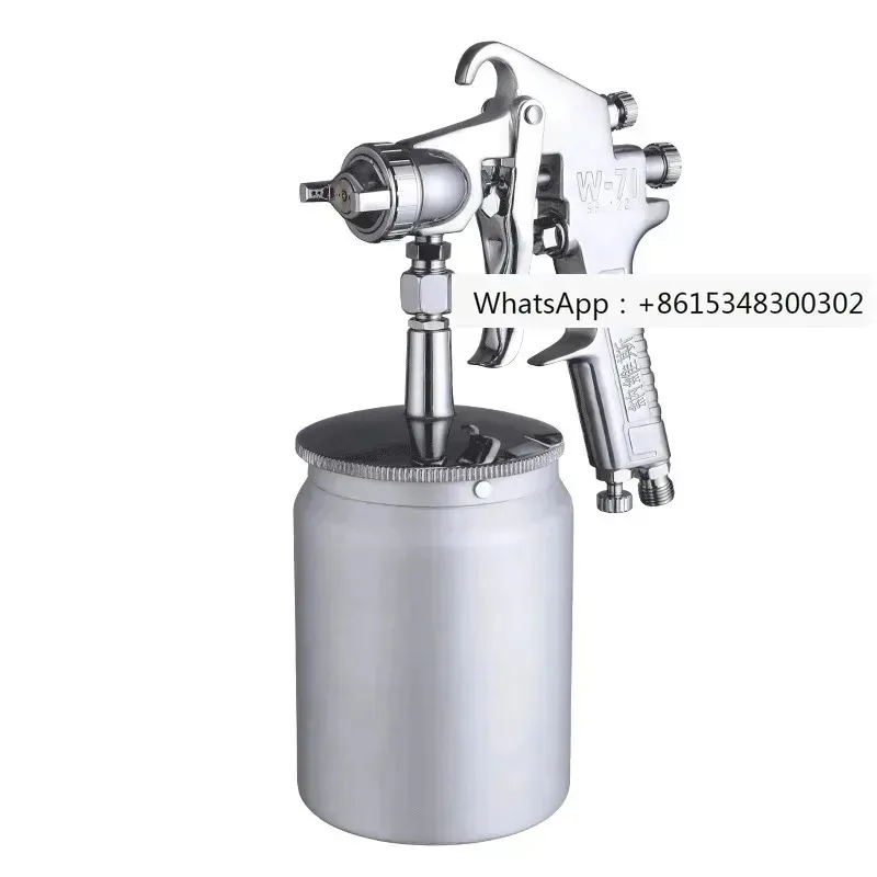 

Original imported W-71 paint spray gun for upper and lower pot furniture, automotive topcoat, pneumatic high atomization coating