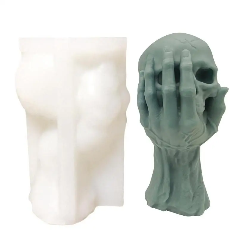 Halloween Skull Mold Silicone Candle Mold For Halloween Decorative Crafts 3D Skeleton Head Silicone Mould Double Snake Skull
Halloween Skull Mold Silicone Candle Mold For Halloween Decorative Crafts 3D Skeleton Head Silicone Mould Double Snake Skull