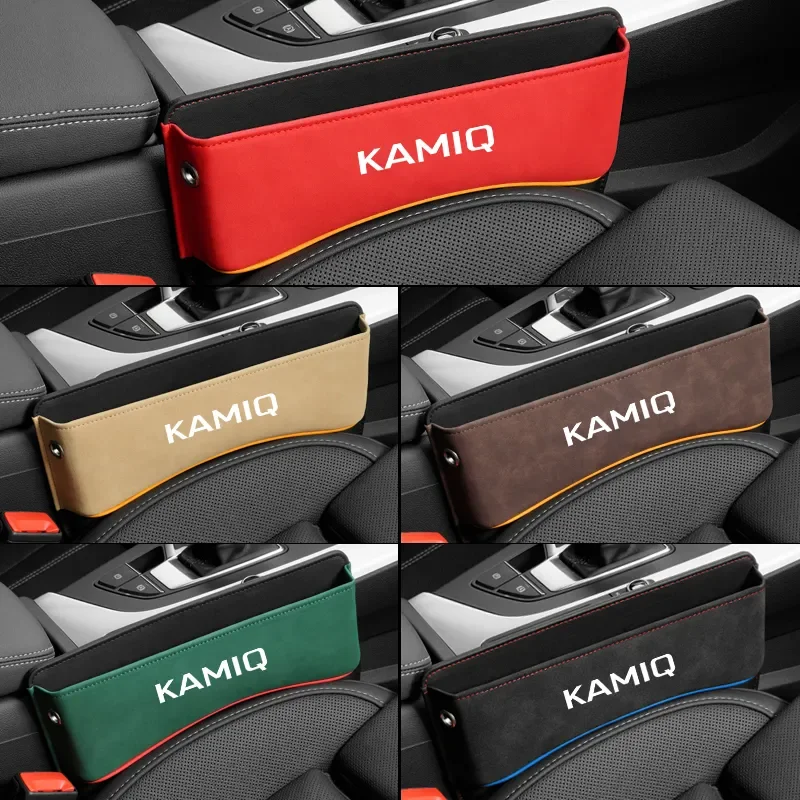 Шкатулка для хранения для Skoda Kamiq, органайзер для автомобильного сиденья, Боковая Сумка для сиденья, запасное отверстие для зарядного кабеля
Шкатулка для хранения для Skoda Kamiq, органайзер для автомобильного сиденья, Боковая Сумка для сиденья, запасное отверстие для зарядного кабеля