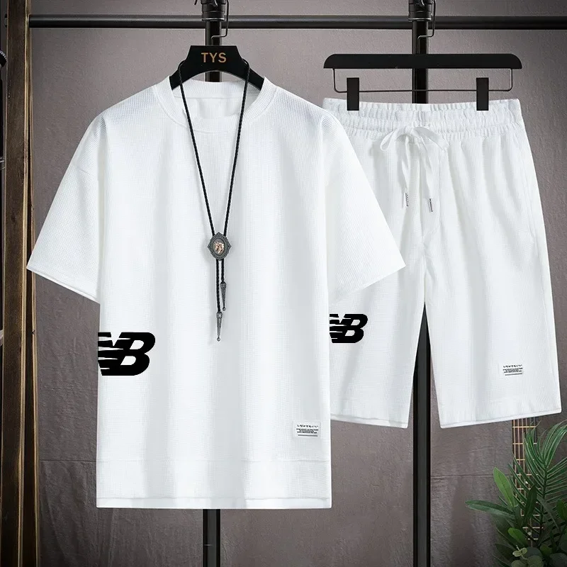 Summer men's T-shirt + Shorts 2 piece brand short sleeve suit Printed cotton T-shirt jogging pants men's tracksuit
Summer men's T-shirt + Shorts 2 piece brand short sleeve suit Printed cotton T-shirt jogging pants men's tracksuit