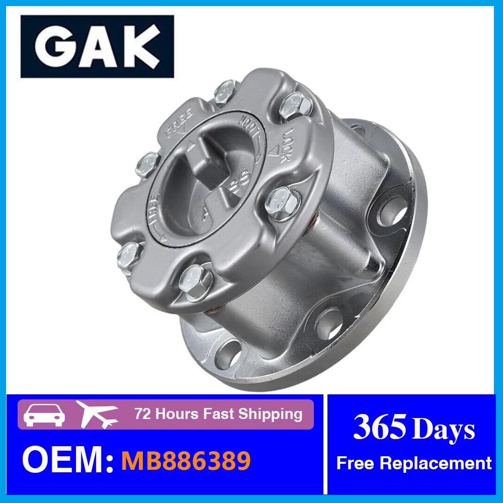GAK Brand Manual Freewheel Hub For Mitsubishi Pajero Montero Triton L200 L300 4WD OEM MB886389
GAK Brand Manual Freewheel Hub For Mitsubishi Pajero Montero Triton L200 L300 4WD OEM MB886389
