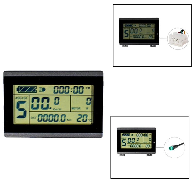 Дисплей KT Ebike LCD3U с разъемом 24 В, 36 В, 48 В, 72 в, ЖК-дисплей LCD3, комплект для преобразования электровелосипеда
Дисплей KT Ebike LCD3U с разъемом 24 В, 36 В, 48 В, 72 в, ЖК-дисплей LCD3, комплект для преобразования электровелосипеда
