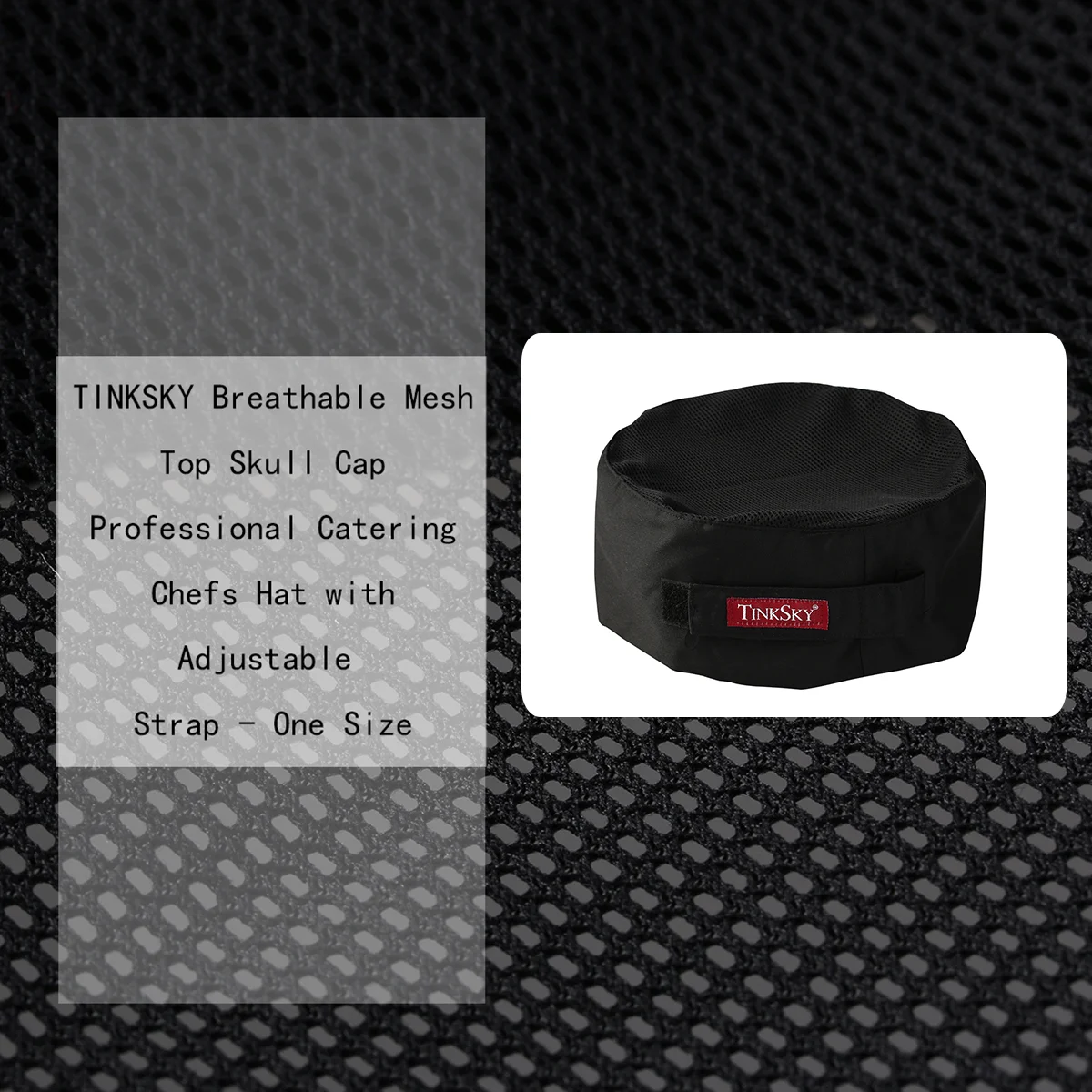 Breathable Mesh Top Skull Cap Cooking Adjustable Chef Hat Men Kitchen Baker Elastic Hat Catering Cooking Cap Hats Working Cap
Breathable Mesh Top Skull Cap Cooking Adjustable Chef Hat Men Kitchen Baker Elastic Hat Catering Cooking Cap Hats Working Cap