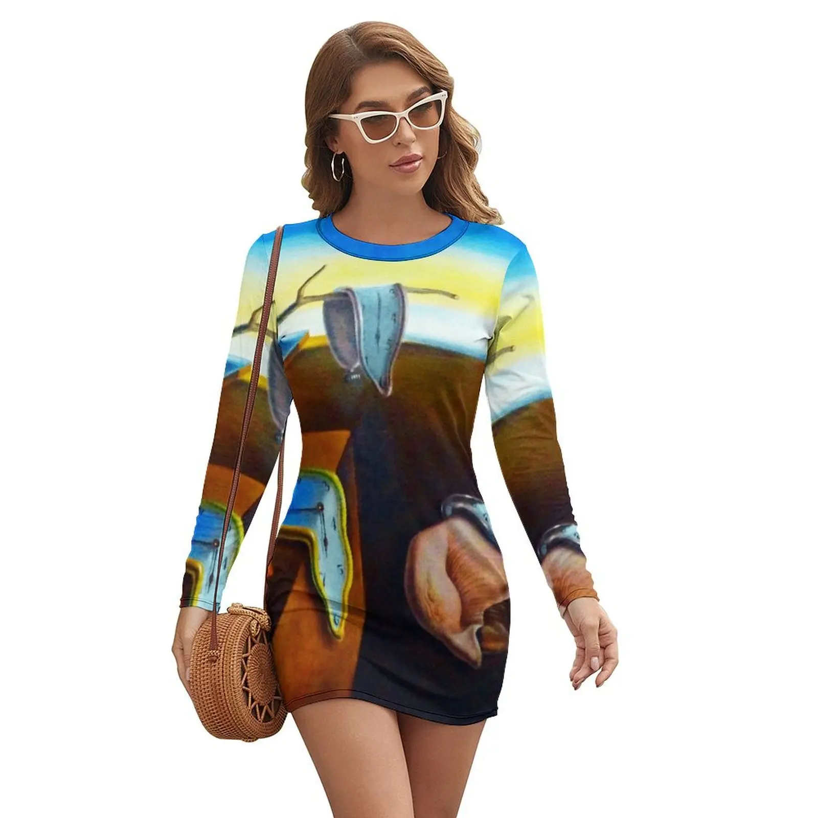 Salvador Dali The Persistence Of Memory Long-sleeved Dress Woman clothing beach dresses
Salvador Dali The Persistence Of Memory Long-sleeved Dress Woman clothing beach dresses
