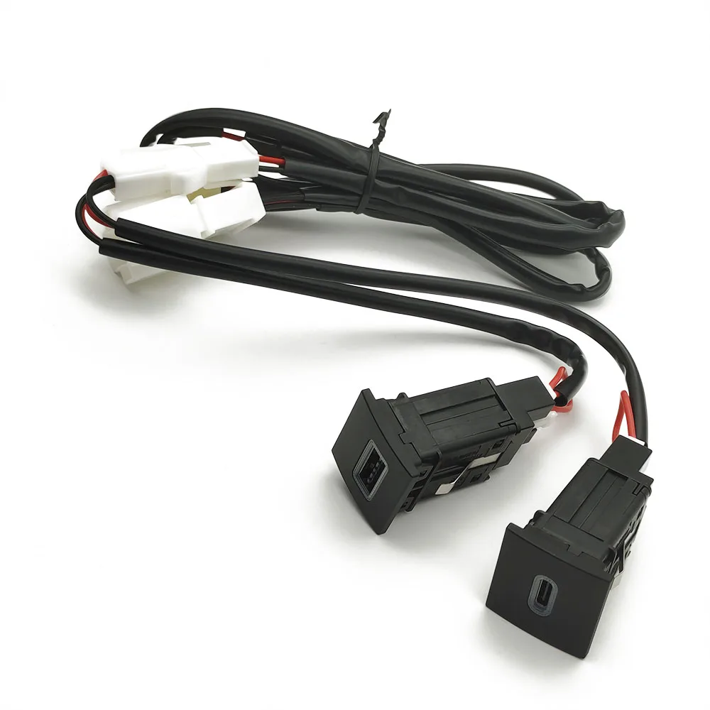 Car Charger Socket 12V/24V USB Charging Outlet Power Interface Adapter PD Type for VW Golf 6 Jetta 5 MK5 Scirocco 2006 - 2014
Car Charger Socket 12V/24V USB Charging Outlet Power Interface Adapter PD Type for VW Golf 6 Jetta 5 MK5 Scirocco 2006 - 2014