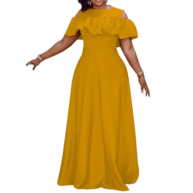 African Dresses For Women 2023 New Dashiki Off The Shoulder Ankara Dresses Bazin Traditional Robe Long Dress Africa Clothes
African Dresses For Women 2023 New Dashiki Off The Shoulder Ankara Dresses Bazin Traditional Robe Long Dress Africa Clothes