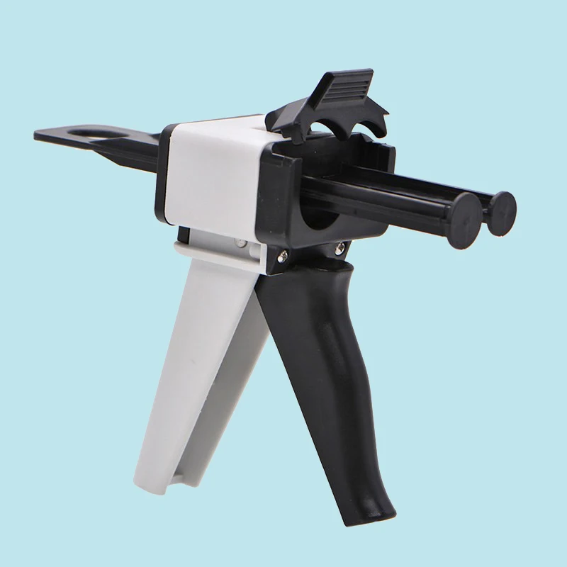 

Dentist Applicator Glue Adhensive Squeeze Mixed 1:1 /1:2 Manual Caulking Gun Dispenser