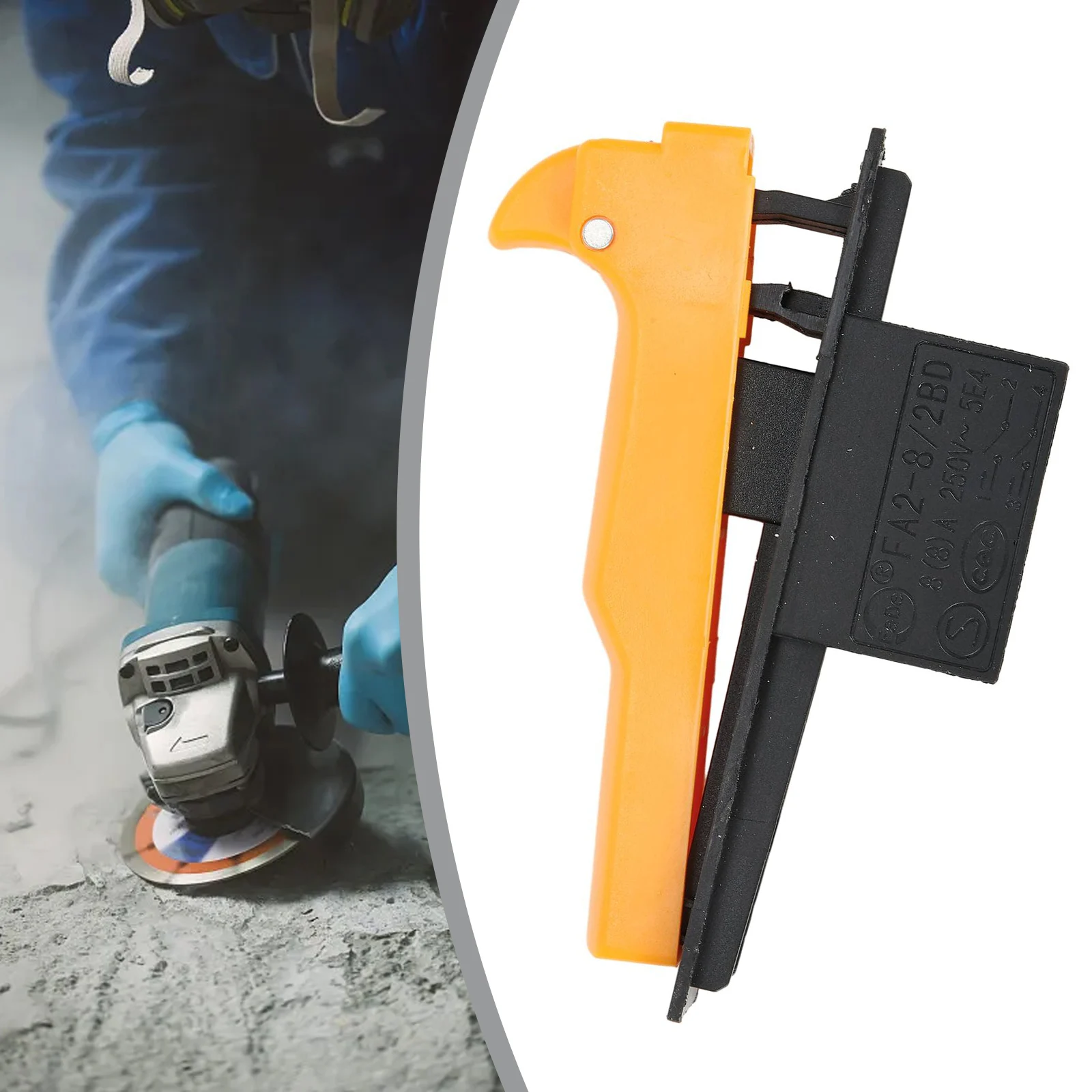 Electric Power Tools Accessories Trigger Switch Angle Grinder Switch Lock On Type Spare Switch Button Brand New
Electric Power Tools Accessories Trigger Switch Angle Grinder Switch Lock On Type Spare Switch Button Brand New