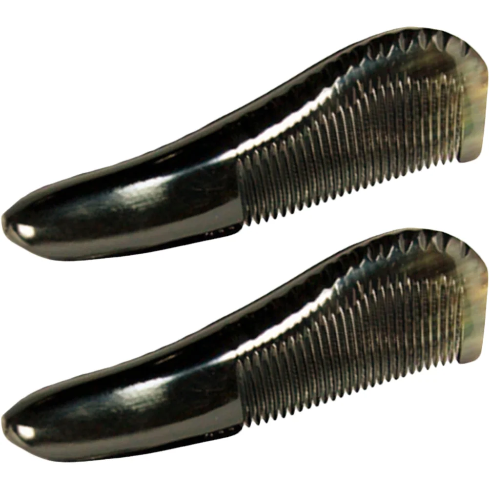 2pcs Natural Ox Horn Comb Comfortable Scraping Comb Hair Massaging Tool Hair Accessory
2pcs Natural Ox Horn Comb Comfortable Scraping Comb Hair Massaging Tool Hair Accessory