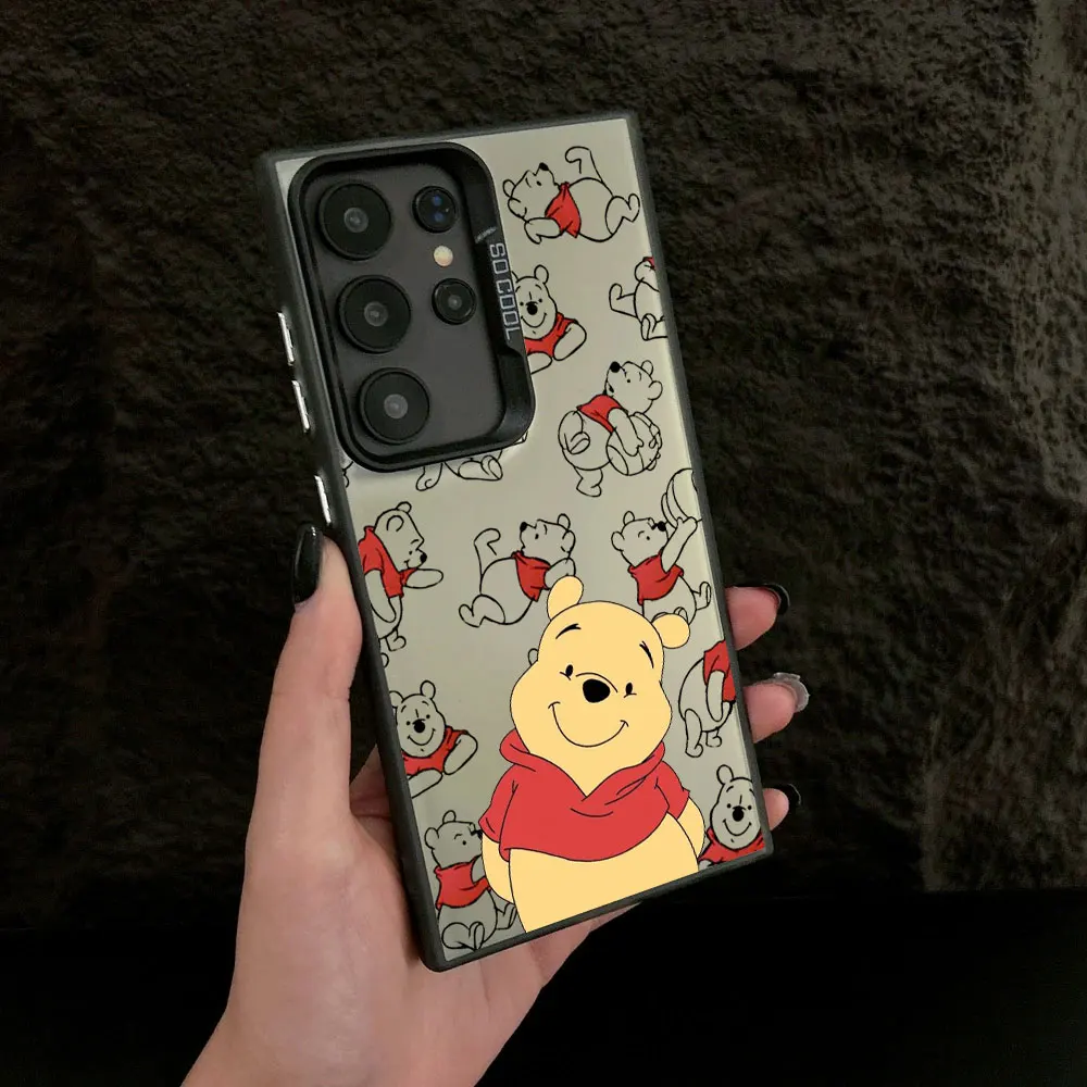 Cartoon Winnies The Poohs Bear S25 Case For Samsung S25 S24 Ultra Carcasa For Galaxy S23 S22 S21 FE S20 Ultra Plus Phone Cover Cartoon Winnies The Poohs Bear S25 Case For Samsung S25 S24 Ultra Carcasa For Galaxy S23 S22 S21 FE S20 Ultra Plus Phone Cover