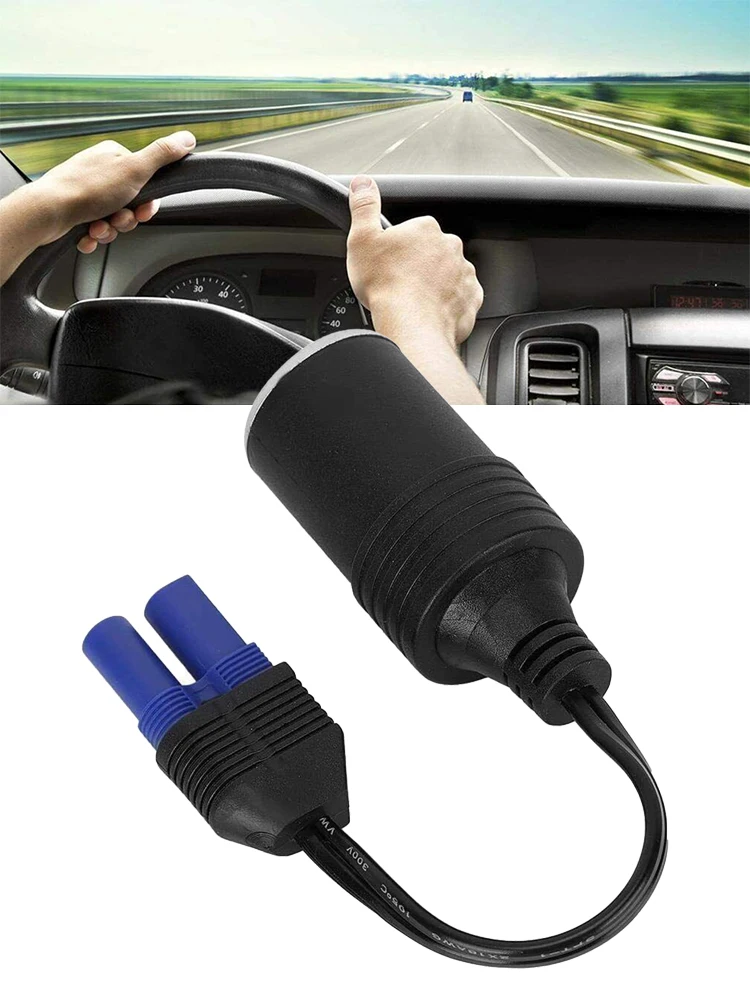 1x Auto Car 12V EC5 Adapter To Female Car Cigare Lighter Socket Plug Connector New PVC Plastic 12-24V Full Copper Wire Core
1x Auto Car 12V EC5 Adapter To Female Car Cigare Lighter Socket Plug Connector New PVC Plastic 12-24V Full Copper Wire Core