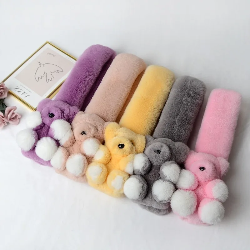 Boys Girls Winter Scarfs Thick Plush Cross Children's Scarf Baby Bib Cute Cartoon Rabbit Faux Fur Neck Protection Warm Shawl
Boys Girls Winter Scarfs Thick Plush Cross Children's Scarf Baby Bib Cute Cartoon Rabbit Faux Fur Neck Protection Warm Shawl
