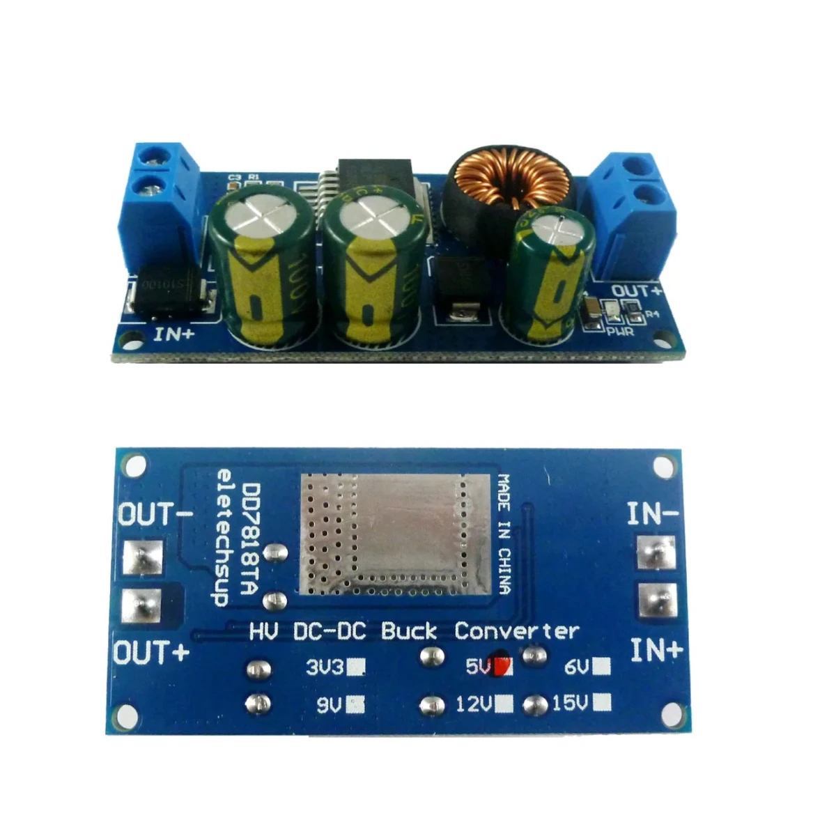 

10X 2.1A High-Voltage EBike DC-DC Converter Buck Step-Down Regulator Module 80V 72V 64V 60V 48V 36V 24V to 15V 12V 9V 6V 5V 3.3V