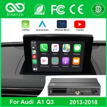Wireless Apple CarPlay Android Auto Interface for Audi A4 A1 Q3 2011-2018, with AirPlay Mirror Link Car Play Functions Ami Cable
