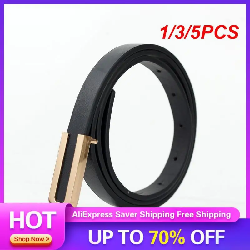 1/3/5PCS Women's Belt Fashionable Trendy Stylish Belt For Suits Black Leather Thin Belt Versatile Highly Sought-after Unique
1/3/5PCS Women's Belt Fashionable Trendy Stylish Belt For Suits Black Leather Thin Belt Versatile Highly Sought-after Unique