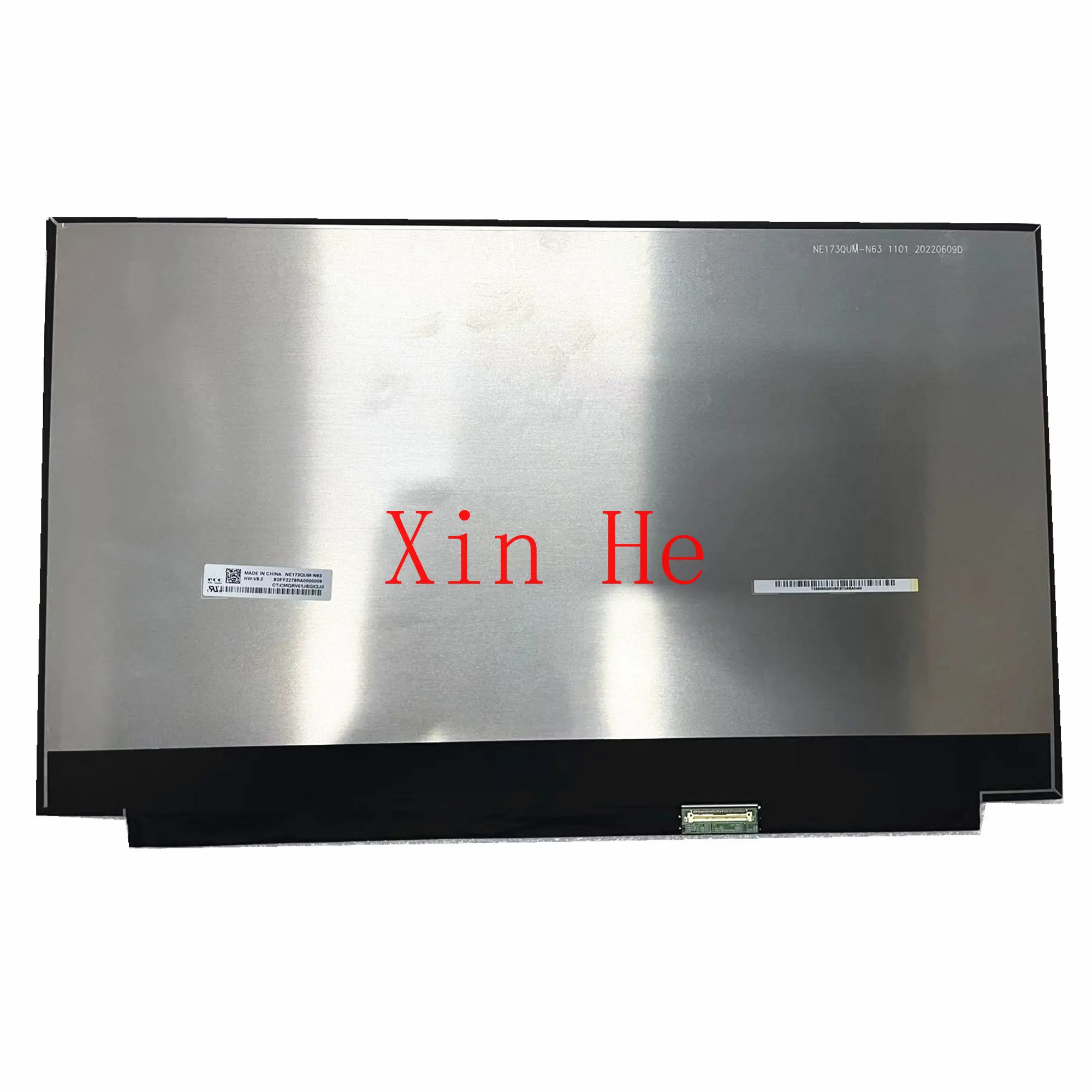 17.3'' NE173QUM-N63 NE173QUM N63 4K EDP 40PIN 60HZ 3840X2160 Laptop LCD Screen Display Panel
17.3'' NE173QUM-N63 NE173QUM N63 4K EDP 40PIN 60HZ 3840X2160 Laptop LCD Screen Display Panel
