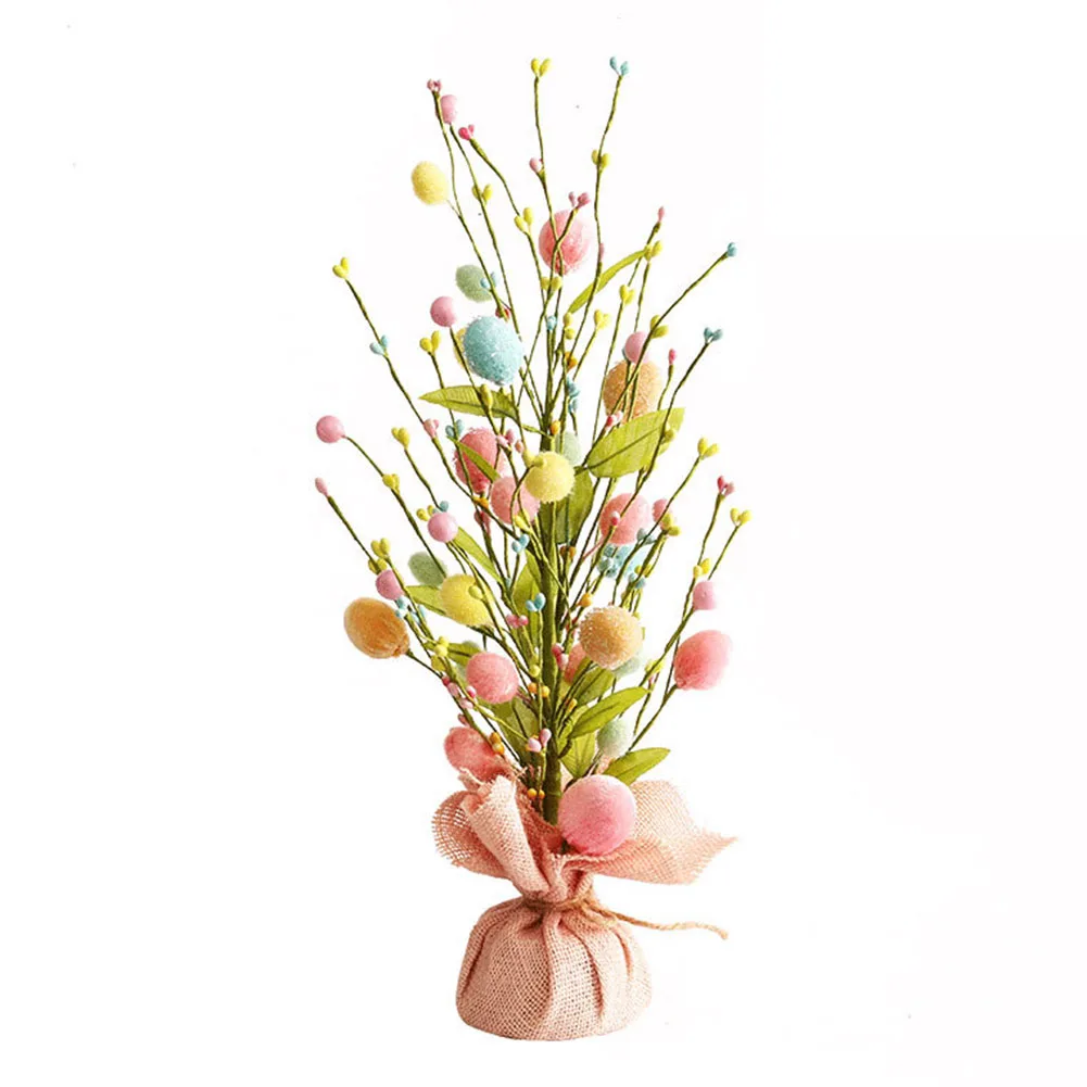 Easter Egg Tree Branch Colorful Painting Egg Flower Fake Plant DIY Easter Decoration For Home Festival Party Table Supplies
Easter Egg Tree Branch Colorful Painting Egg Flower Fake Plant DIY Easter Decoration For Home Festival Party Table Supplies